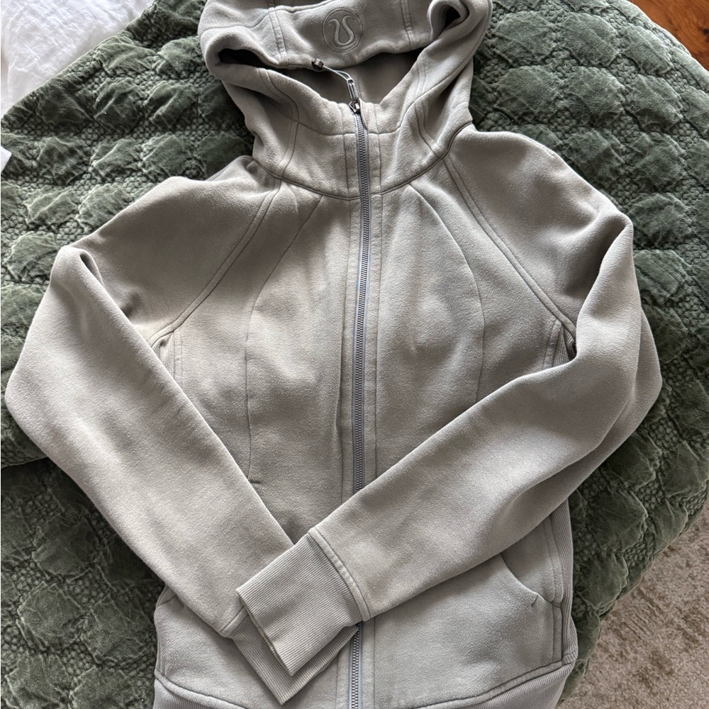 lululemon athletica Gray Hoodie Jacket